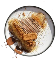 Crêpe Kunafa Lotus