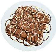Crêpe trois chocolats