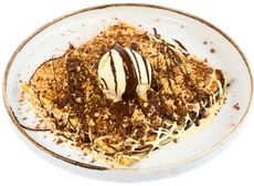 Crêpe trois chocolats Croquant