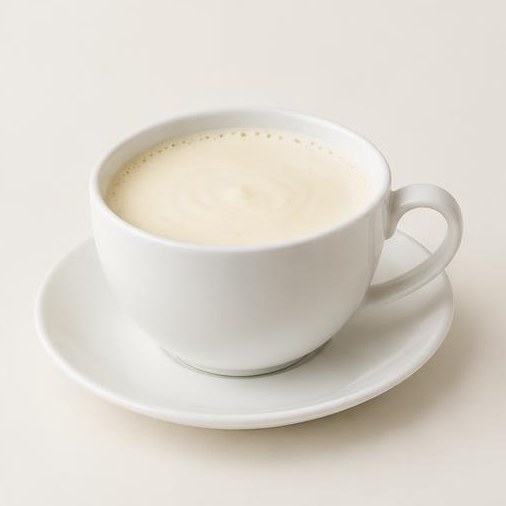 Chocolat chaud blanc