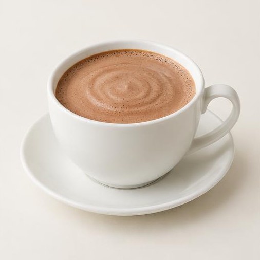 Chocolat chaud noisette