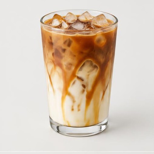 Latte Caramel Salé Glacé