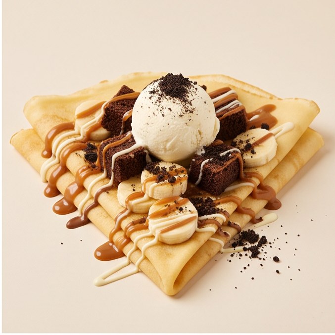Mighty Crêpe Oreo