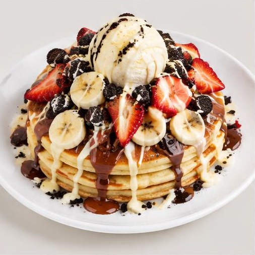 Pancakes Oreo