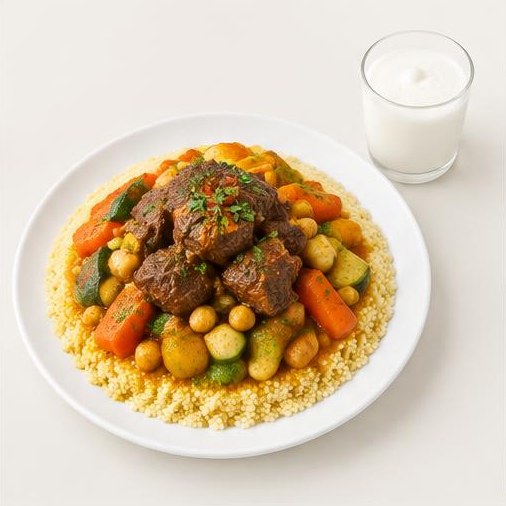 Couscous à la viande de bœuf